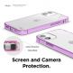 Elago Hybrid Case - хибриден удароустойчив кейс за iPhone 12 mini (лилав) 4