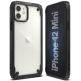 Ringke Fusion X Case - хибриден удароустойчив кейс за iPhone 12 mini (черен) 2