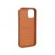 Urban Armor Gear Biodegradeable Outback Case - удароустойчив рециклируем кейс за iPhone 12 Mini (оранжев) 1