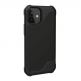 Urban Armor Gear Metropolis LT Satin Touch Armor - удароустойчив хибриден кейс за iPhone 12 Mini (черен) 1