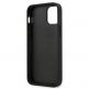 BMW M Collection Smooth PU Leather Hard Case - кожен кейс за iPhone 12 mini (черен) 6