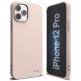 Ringke Air S Case - силиконов (TPU) калъф за iPhone 12, iPhone 12 Pro (розов) 2