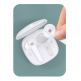 USAMS SD001 TWS Earbuds  - безжични блутут слушалки със зареждащ кейс (бял) 7