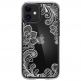 Spigen Cyrill Cecile Case White Mandala - хибриден кейс с висока степен на защита за iPhone 12 mini (прозрачен-бял) 1