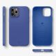 Spigen Cyrill Silicone Case - силиконов (TPU) калъф за iPhone 12, iPhone 12 Pro (син)  6