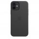 Apple iPhone Leather Case with MagSafe - оригинален кожен кейс (естествена кожа) за iPhone 12, iPhone 12 Pro (черен) 6