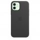 Apple iPhone Leather Case with MagSafe - оригинален кожен кейс (естествена кожа) за iPhone 12, iPhone 12 Pro (черен) 7