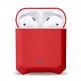 Eiger North AirPods Protective Case - удароустойчив силиконов калъф за Apple Airpods и Apple Airpods 2 (червен) 2