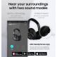 Samsung AKG N700 NC Wireless Bluetooth Over-Ear - аудиофилски безжични слушалки за смартфони и мобилни устройства (черен) 4