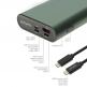 4smarts Power Bank Enterprise 2 20000mAh 130W with Quick Charge and PD - външна батерия с USB-C изход и технологии за бързо зареждане (тъмнозелен) 1