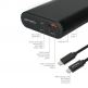 4smarts Power Bank Enterprise 2 20000mAh 130W with Quick Charge and PD - външна батерия с USB-C изход и технологии за бързо зареждане (черен) 1