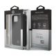 Mercedes TPU Silicone Line Case - силиконов (TPU) удароустойчив калъф за iPhone 12 Pro Max (черен) 1
