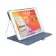 Speck Balance Folio Case - текстилен калъф и поставка за iPad 8 (2020), iPad 7 (2019) (син-прозрачен) 2