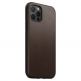 Nomad Leather Rugged Case - кожен (естествена кожа) кейс за iPhone 12, iPhone 12 Pro (кафяв) 9