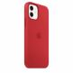 Apple iPhone Silicone Case with MagSafe - оригинален силиконов кейс за iPhone 12, iPhone 12 Pro с MagSafe (червен) 3