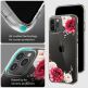 Spigen Cyrill Cecile Case Red Floral - хибриден кейс с висока степен на защита за iPhone 12, iPhone 12 Pro (цветни мотиви) 2