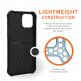 Urban Armor Gear Metropolis LT Supple Italian Leather (LTHR) - удароустойчив хибриден (естествена кожа и TPU) кейс за iPhone 12 Pro Max (черен) 4