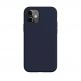 SwitchEasy Skin Case - силиконов (TPU) калъф за iPhone 12, iPhone 12 Pro (тъмносин) 1