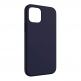 SwitchEasy Skin Case - силиконов (TPU) калъф за iPhone 12, iPhone 12 Pro (тъмносин) 6