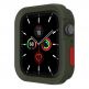 SwitchEasy Colors Case - термополиуретанов удароустойчив кейс за Apple Watch 44mm (тъмнозелен) 2