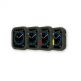 SwitchEasy Colors Case - термополиуретанов удароустойчив кейс за Apple Watch 44mm (тъмнозелен) 5