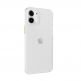 SwitchEasy 0.35 UltraSlim Case - тънък полипропиленов кейс 0.35 мм. за iPhone 12 mini (бял-прозрачен) 2