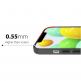 SwitchEasy 0.35 UltraSlim Case - тънък полипропиленов кейс 0.35 мм. за iPhone 12 mini (бял-прозрачен) 7