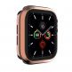 SwitchEasy Odyssey Case - удароустойчив хибриден кейс за Apple Watch 44mm (розово злато) 2