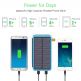 Сгъваем соларен панел с вградена батерия - Allpowers Solar Charger 7.5W + 20000mAh PowerBank (черен-син) 1