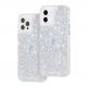 CaseMate Twinkle Case - дизайнерски кейс с висока защита за iPhone 12, iPhone 12 Pro (бял) 5