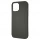 Tactical Velvet Smoothie Cover - силиконов калъф за iPhone 12 mini (тъмносив) 2
