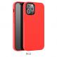 Hoco Pure Series Silicone Protective Case - силиконов (TPU) калъф за iPhone 12, iPhone 12 Pro (червен) 3