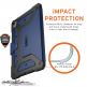 Urban Armor Gear Metropolis Case - удароустойчив хибриден кейс от най-висок клас за iPad Air 4 (2020), iPad Pro 11 (2020), iPad Pro 11 (2018) (син) 2