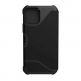 Urban Armor Gear Metropolis Satin Touch Armor Case - удароустойчив хибриден кейс, тип портфейл за iPhone 12, iPhone 12 Pro (черен) 4
