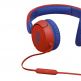 JBL JR310 Kids On-Ear Headphones - слушалки подходящи за деца (червен-син) 1