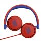 JBL JR310 Kids On-Ear Headphones - слушалки подходящи за деца (червен-син) 5