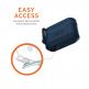 Urban Armor Gear Standard Issue Hard Case 001 - водо и удароустойчив силиконов (TPU) кейс с карабинер за Apple Airpods Pro (син) 6