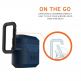 Urban Armor Gear Standard Issue Hard Case 001 - водо и удароустойчив силиконов (TPU) кейс с карабинер за Apple Airpods Pro (син) 8