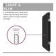 Urban Armor Gear U Lucent Case - удароустойчив хибриден кейс от най-висок клас за iPad Air 4 (2020), iPad Pro 11 (2020), iPad Pro 11 (2018) (черен-прозрачен) 8