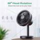 VOXON HDF02506BA01 USB Desk Fan - настолен USB вентилатор (черен) 3