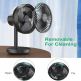 VOXON HDF02506BA01 USB Desk Fan - настолен USB вентилатор (черен) 4