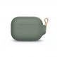 Moshi Pebbo Detachable Wrist Strap Case - силиконов кейс с каишка за Apple Airpods Pro (зелен) 4