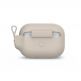Moshi Pebbo Detachable Wrist Strap Case - силиконов кейс с каишка за Apple Airpods Pro (бежов) 3