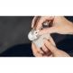 Moshi Pebbo Detachable Wrist Strap Case - силиконов кейс с каишка за Apple Airpods Pro (бежов) 6