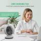 Voxon HDF02506BA01 USB Desk Fan - настолен USB вентилатор (бял) 4