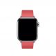 Apple Modern Buckle Band Small - оригинална кожена каишка за Apple Watch 38мм, 40мм (розов) 2
