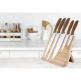 Platinet 5 Knifes Set With Magnetic Bamboo Board - комплект от 5 ножа с магнитна поставка от бамбук 2