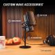 Elgato Wave:3 Premium USB Condenser Microphone - професионален настолен USB микрофон за запис и стрийминг (черен) 16