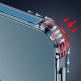 Hurtel Clear Magnetic Case MagSafe - силиконов (TPU) калъф с MagSafe за iPhone 12 mini (прозрачен)  8