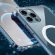 Hurtel Clear Magnetic Case MagSafe - силиконов (TPU) калъф с MagSafe за iPhone 12 mini (прозрачен)  11